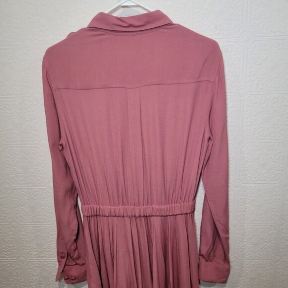 Equipment Jacquot Mesa Rose Mido button down utility dress - Picture 12 of 13